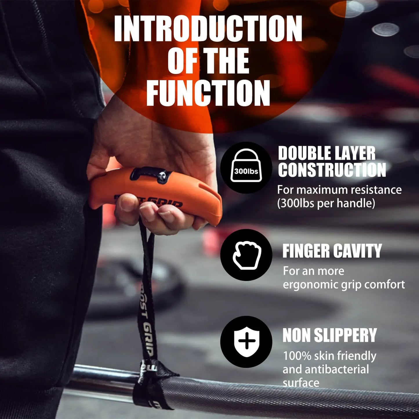 MostGrip® Fitness Handle